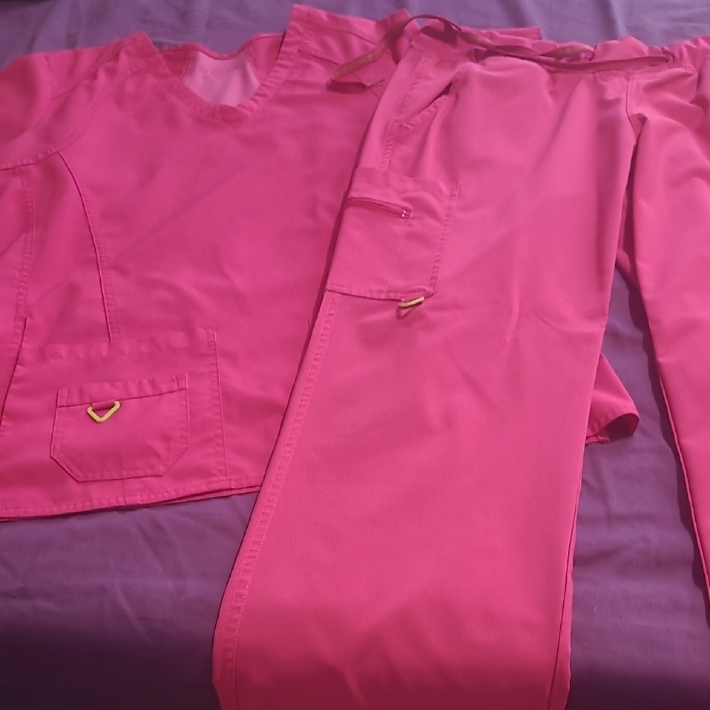 Vibrant Pink Straight-Legged Pants & Jumpsuit